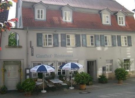 Gasthof Blauer Bock 施韦比施哈尔 外观 照片